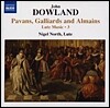 Nigel North 다울랜드: 류트 작품 3집 - 파반느, 갈리아드, 올마인 (Dowland : Lute Music Vol.3)