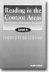 Reading in the Content Areas Level A : Teacher's Resource Manual