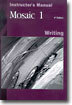 Mosaic 1 Writing : Instructor's Manual