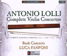 Luca Fanfoni 안토니오 롤리: 바이올린 협주곡 전집 (Antonio Lolli: Complete Violin Concertos)