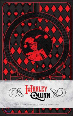 Harley Quinn Hardcover Ruled Journal