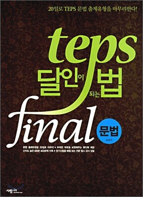 TEPS 달인이 되는 법 final 문법