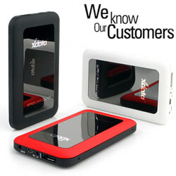 XDATA 2.5 외장하드 GX-210E + 320GB SATA HDD포함 [E-SATA&USB2.0 / 외장메모리 / 외장하드케이스 / 저소음]