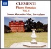 Susan Alexander-Max 무치오 클레멘티: 피아노 소나타 4집 [포르테피아노 연주반] (Muzio Clementi: Piano Sonatas Op.50, Op.1, Op.8) 수잔 알렉산더-막스