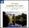 Alfred Walter 루이 슈포어: 교향곡 1번, 5번 (Louis Spohr: Symphonies Op.20, Op.102) 알프레드 발터, 슬로바키아 국립 필하모니