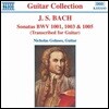 Nicholas Goluses 바흐: 소나타 기타 편곡집 (Bach Sonatas - transcribed for guitar by Nicholas Goluses)