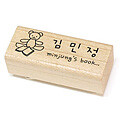 맞춤제작 장서스탬프 : 테디북