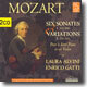 Enrico Gatti 모차르트: 소나타와 변주곡 (Mozart : Six Sonates & Variations K 301-306 & 359-360)