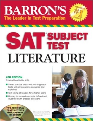 Barron&#39;s SAT Subject Test Literature with CD-ROM, 4/E