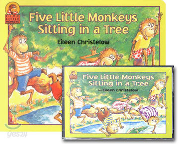 [노부영]Five Little Monkeys Sitting in a Tree (Board Book Set)