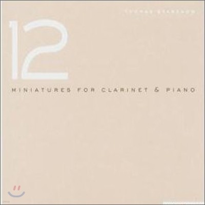 Thomas Stebenov - 12 Miniatures for Clarinet & Piano