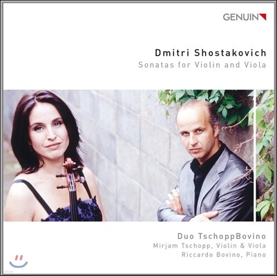 Duo TschoppBovino 쇼스타코비치: 바이올린 소나타 Op.134, 비올라 소나타 Op.147 (Shostakovich: Sonatas for Violin and Viola) 듀오 촙보비노-미리얌 촙, 리카르도 보비노