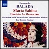 Jose Ramon Encinar 레오나르도 발라다: 마리아 사비나, 디오니시오 (Leonardo Balada: Maria Sabina, Dionisio: In Memoriam)