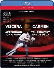 Royal Ballet 로열 발레단 4개의 창작발레 모음 - 조지 발란신: 차이콥스키 파드듀 / 카를로스 아코스타: 카르멘