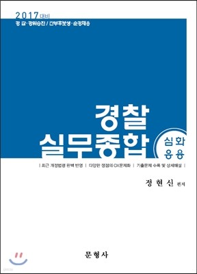 2017 경찰실무종합 심화응용