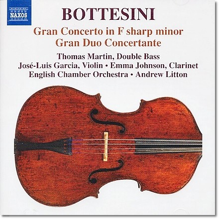 Thomas Martin 보테시니: 바이올린과 더블베이스를 위한 그랑 듀오 콘체르토 (Giovanni Bottesini: Gran duo concertante)