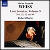 Robert Barto 바이스: 류트 소나타 9집 - 32 52 94번 (Silvius Weiss: Sonatas for Lute Vol.9)