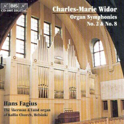 Hans Fagius 비도르: 오르간 교향곡 2, 8번 (Widor : Organ Symphonies Nos.2, 8)