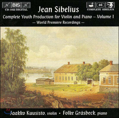 Jaakko Kuusisto / Folke Grasbeck 시벨리우스: 바이올린과 피아노를 위한 초기작품집 1권