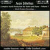 Jaakko Kuusisto / Folke Grasbeck 시벨리우스: 바이올린과 피아노를 위한 초기작품집 1권