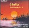 Osmo Vanska 시벨리우스: 교향곡 2, 3번 (Sibelius: Symphony Op. 43, 52)