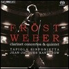 Martin Frost 베버: 클라리넷 협주곡 1, 2번, 클라리넷 5중주 (Frost Plays Weber)