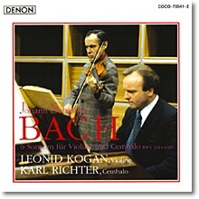 바흐 : 바이올린과 쳄발로를 위한 6개의 소나타 BWV.1014 / 1019