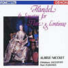 Mari Fujiwara 헨델: 플루트와 콘티누오를 위한 6개의 소나타 (Handel: 6 Sonatas for Flute and Continuo)