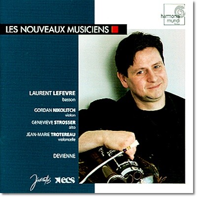 Laurent Lefevre 드비엔느: 바순 사중주 Oo.73 1-3번, 듀오 콘체르탄트 2 & 5번 (Francois Devienne: Bassoon Quartets, Duo Concertants)