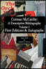 Cormac McCarthy: A Descriptive Bibliography, Vol I