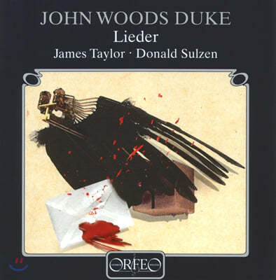 James Taylor 듀크: 가곡집 (John Woods Duke: Lieder)