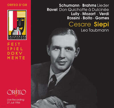 Cesare Siepi 세사레 시에피가 부르는 슈만, 브람스 가곡 외 (Schumann / Brahms: Lieder - Liederabend)