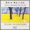 바르토크 : 바이올린 소나타 SZ 75, 76