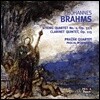 브람스 : 현악 4중주 1번, OP.51-1, 클라리넷 오중주 OP.115