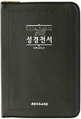 Holy Bible 성경전서 NKR72X(단본,색인,지퍼)(11.5*16)(흑색)