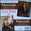 Earl Wild 파데레프스키: 주제와 변주곡, 환상 폴로네이즈 / 샤르벤카: 피아노 협주곡 1번 - 얼 와일드 (Paderewski: Fantaisie Polonaise / Scharwenka: Piano Concerto No.1)