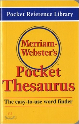 Merriam-Webster&#39;s Pocket Thesaurus