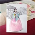 FT221-2 연하장,축하카드,감사카드,생일카드,수공예카드,복주머니,한복카드,전통카드,외국인선물,미니카드,새해카드