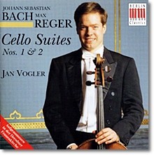 Bach &amp; Reger : Suites For Violoncello Solo No.1 &amp; No.2