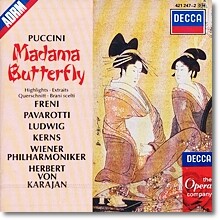 Luciano Pavarotti / Mirella Freni 푸치니: 오페라 `나비부인` 하일라이트 - 파바로티, 프레니, 카라얀