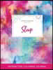 Adult Coloring Journal: Sleep (Butterfly Illustrations, Rainbow Canvas)