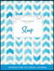 Adult Coloring Journal: Sleep (Butterfly Illustrations, Watercolor Herringbone)