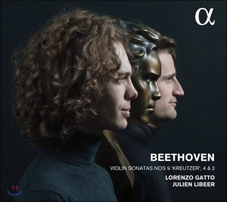 Lorenzo Gatto 베토벤: 바이올린 소나타 2번, 4번, 9번 '크로이처' (Beethoven: Violin Sonatas Op.47 'Kreutzer', Op.23, Op.12 No.2) 로렌초 가토, 줄리앙 리베어