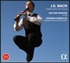 Jan Van Hoecke 바흐: 트리오 소나타 1,3,4,5,6번 [얀 반 호크 리코더, 요반카 마르빌 하프시코드 연주반] (J.S. Bach: Sonatas BWV 525, 527-530 for Recorder & Harpsichord)