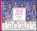 Journey in Color: Mexican Folk Art: Coloring Book (Mexican Coloring Book, Coloring Book for Adults and Kids, Cool Coloring Books)