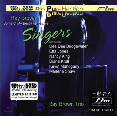 Ray Brown Trio (레이 브라운 트리오) - Some of My Best Friends Are… Singers [Ultra HDCD Limited Edition]
