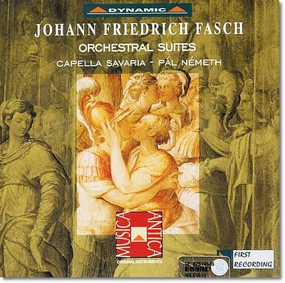 Pal Nemeth 파슈: 관현악 모음곡 (Johann Friedrich Fasch: Orchestral Suites) 