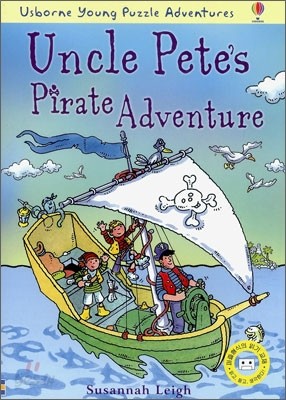 Usborne Young Puzzle Uncle Pete The Pirate Adventure (Book+Tape)