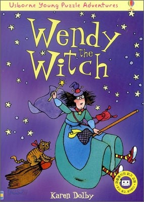Usborne Young Puzzle Wendy The Witch (Book+Tape)