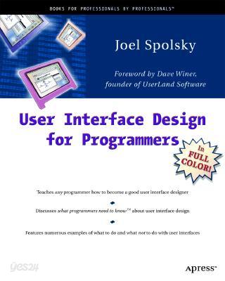 User Interface Design for Programmers